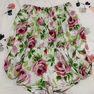FLORAL OFF THE SHOULDER ROMPER 🌷🌺🌸